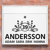 Brevlåda stickers - 1 dekoration klistermärke för brevlåda